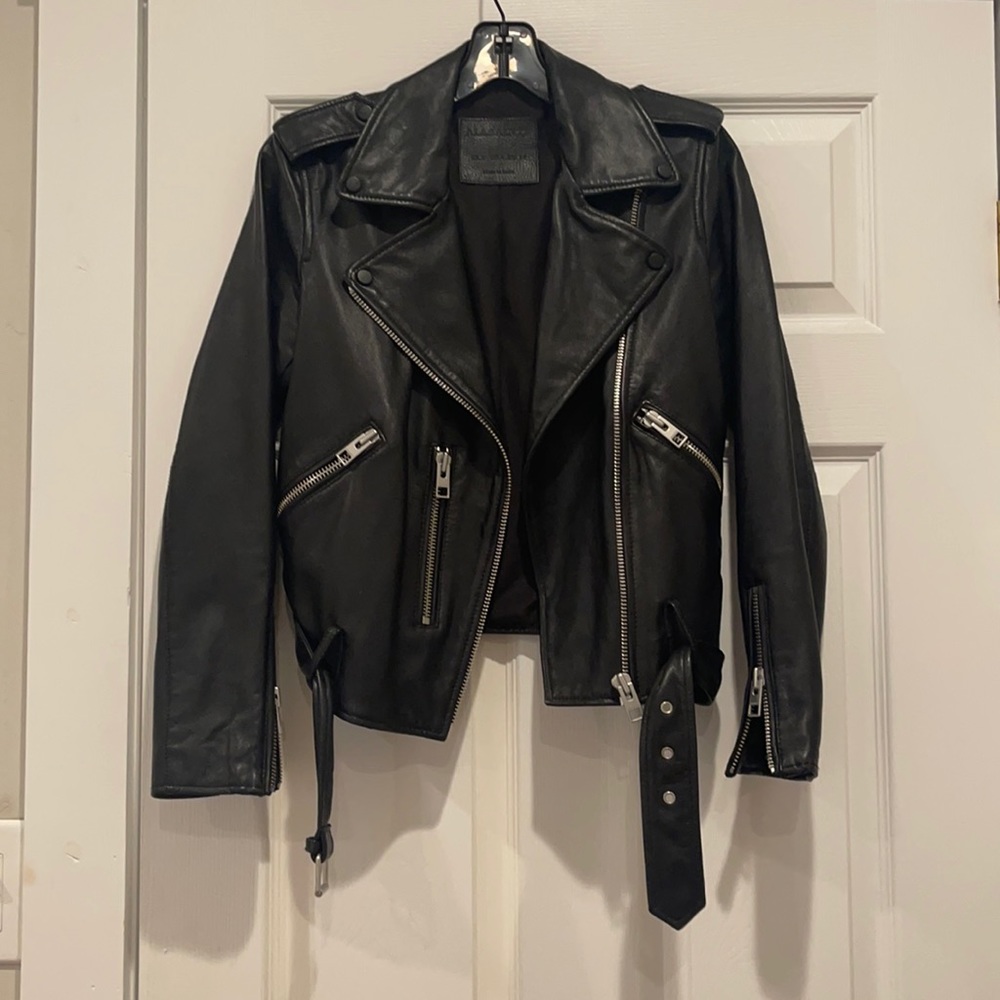 All Saints Leather Jacket